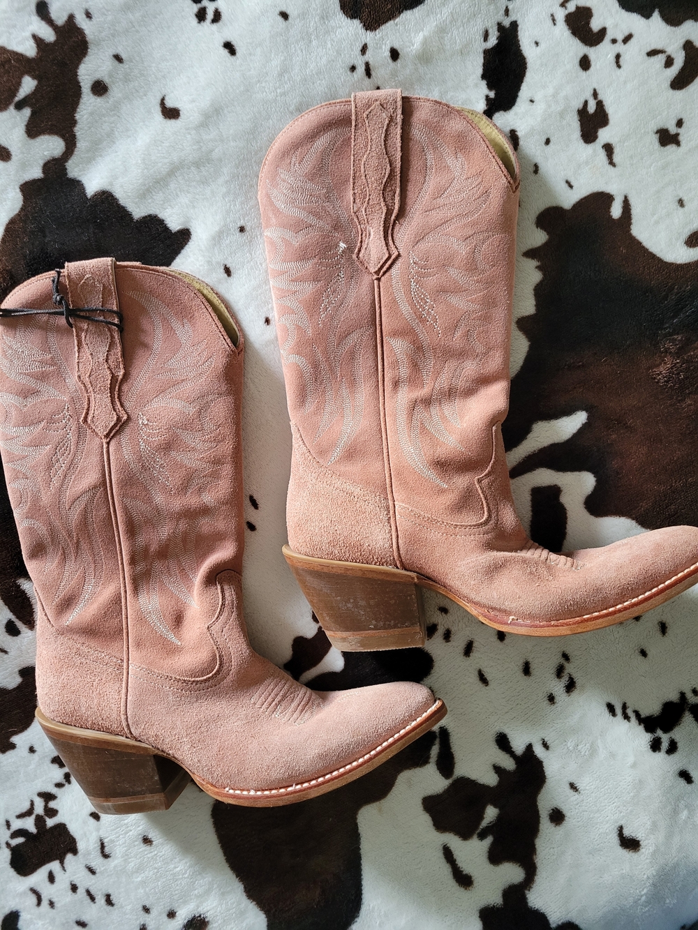 Blush Pink Idyllwind Charmed Life Western Heeled Boots